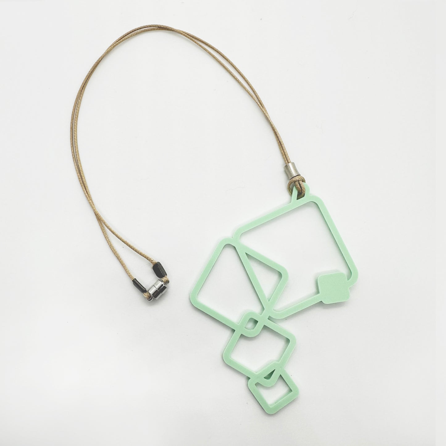 Waterfall Necklace - Mint