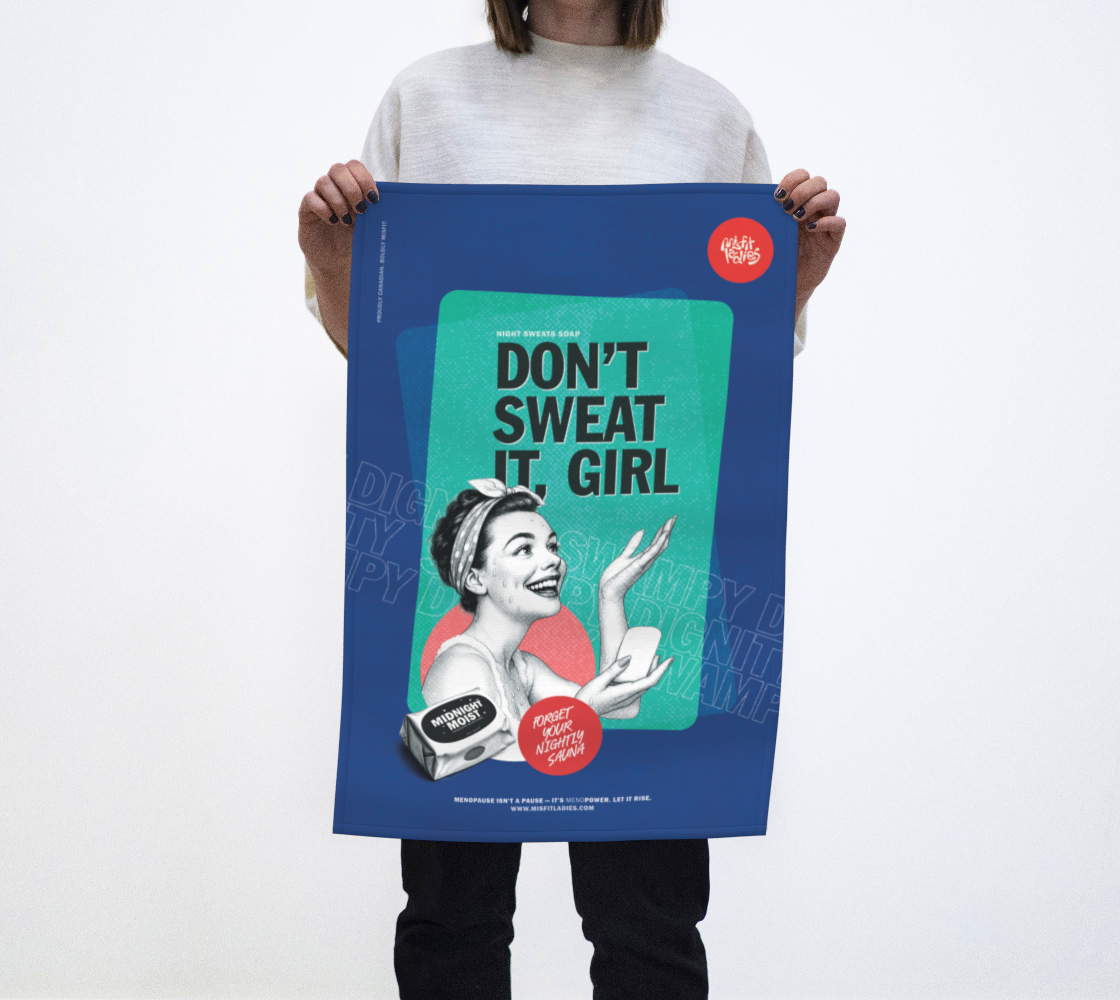 Midnight Moist (Night Sweats) – Tea Towel