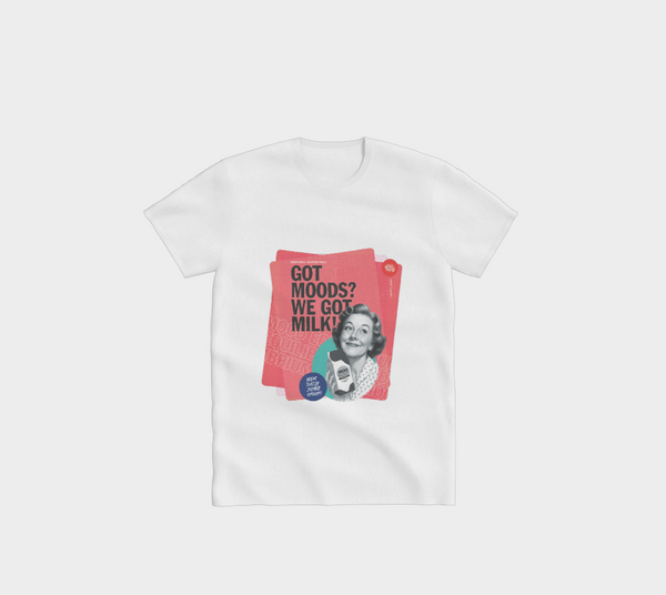 Moo Mood (Mood Swings)  – T-Shirt