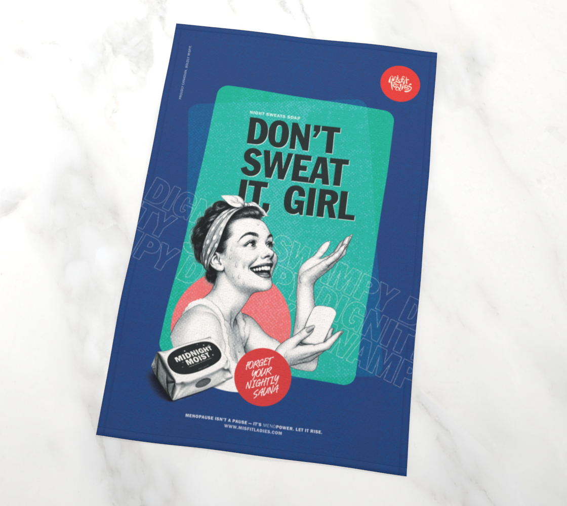 Midnight Moist (Night Sweats) – Tea Towel
