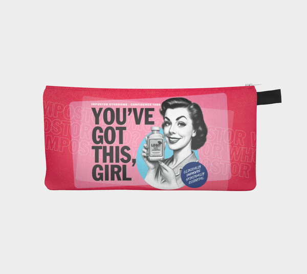 Legit Me (Impostor Syndrome) – Zip Pouch