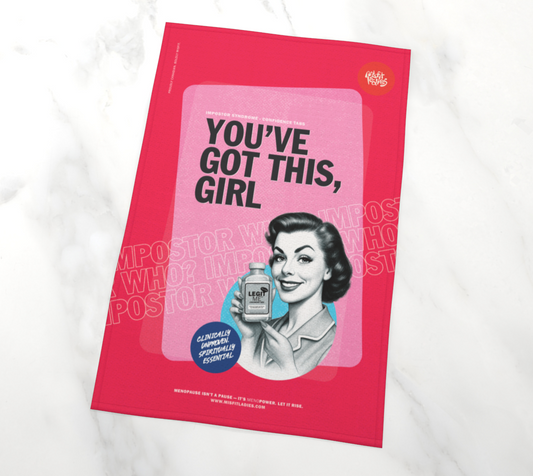 Legit Me (Impostor Syndrome) – Tea Towel