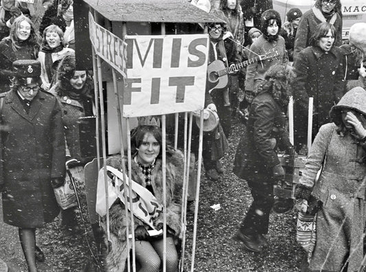 Misfit Woman in a Protest