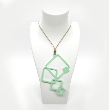 Waterfall Necklace - Mint