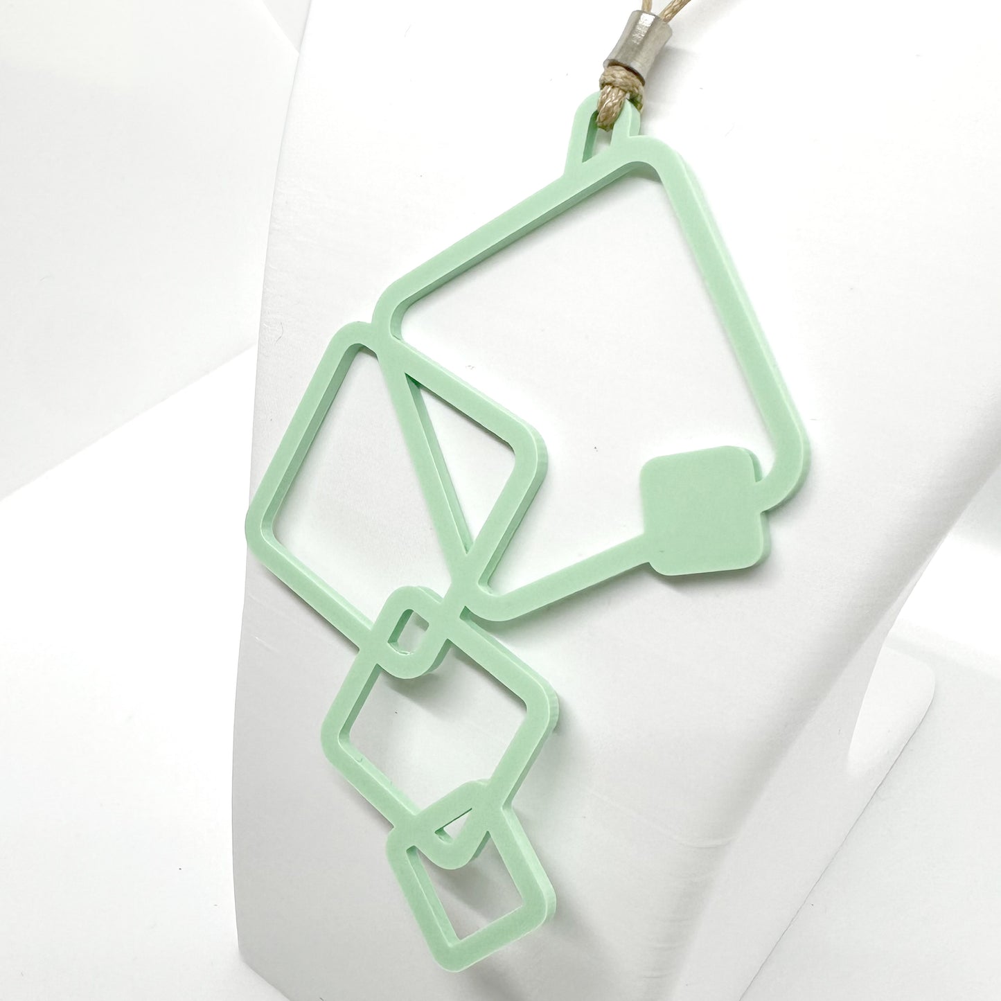 Waterfall Necklace - Mint