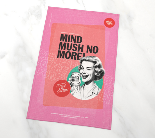 Hazy Daze (Brain Fog) – Tea Towel