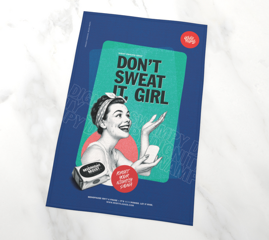 Midnight Moist (Night Sweats) – Tea Towel