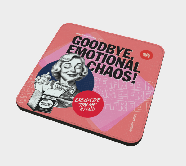 ZeroFcks (Emotional Chaos) - Coaster